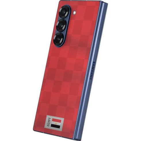 Egypt Soccer Flag Galaxy Z Fold6 Skin